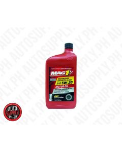 MAG 1 High Mileage Synthetic Blend 5W-20 Motor Oil 1qt