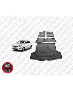Mitsubishi Mirage G4 Shark Floor Liners with Cargo Tray