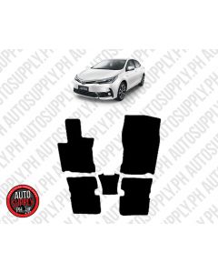 Toyota Altis 2017 and Up Back Liners Mini Sport Matting Black